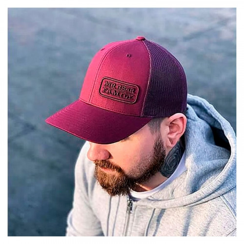 4053838194737-mr-bear-family-cappellino-retro-trucker-maroon-youbarber-1