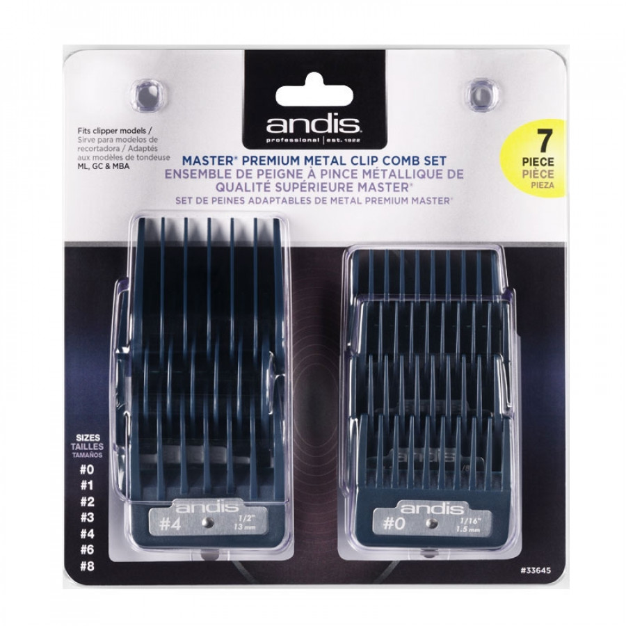 Andis - Set 7 Rialzi Premium per Master