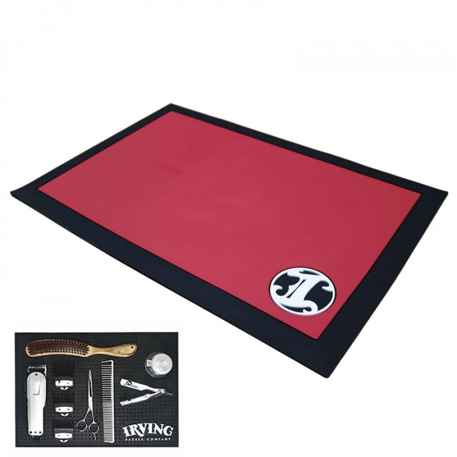 Irving Barber - Tappetino Barber Station Maroon