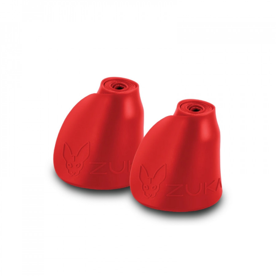 Zuka - Collare in Silicone per Mantelle Red 2pz