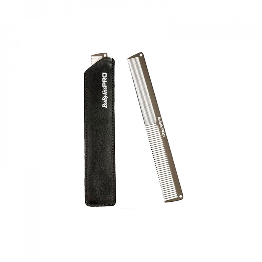 Babyliss Pro - Pettine Metal Comb Gunsteel