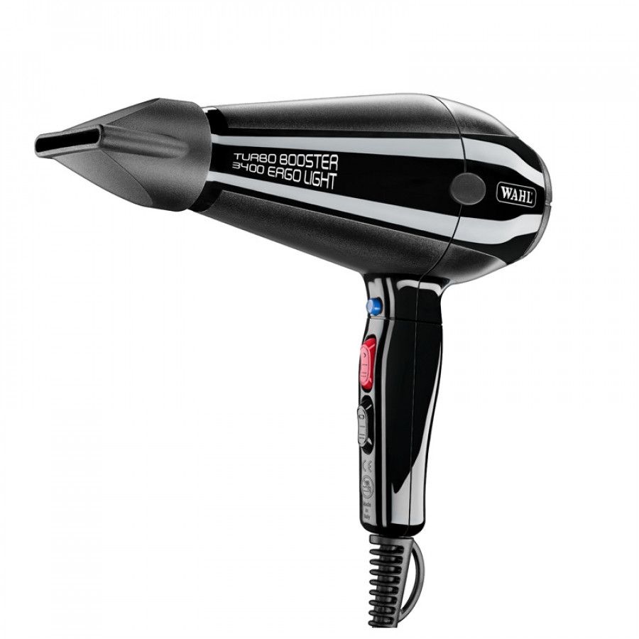 Wahl - 3400 Turbo Booster Ergolight - Asciugacapelli