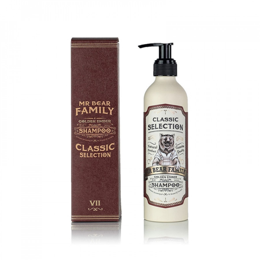 7350086410761-mr-bear-family-classic-selection-shampoo-golden-ember-250ml-youbarber