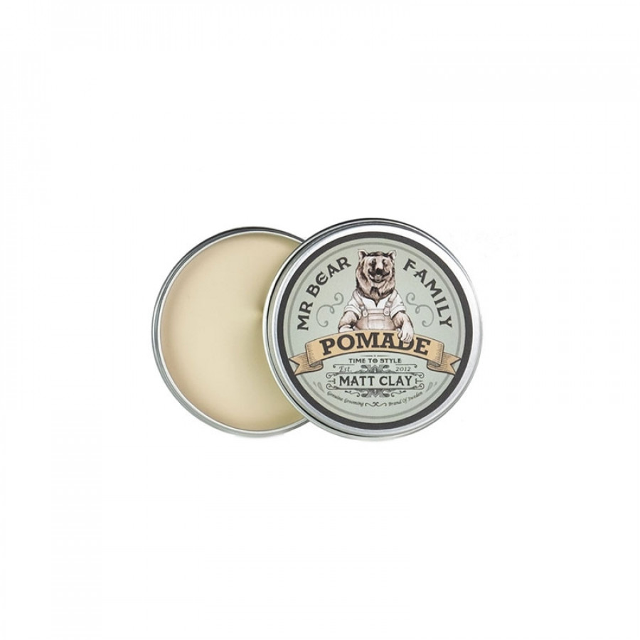 7350086410907-mr-bear-family-pomade-matt-clay-travel-size-30ml-youbarber