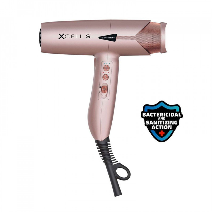 Gamma Più - Asciugacapelli Ultraleggero XCell S Gold Rose