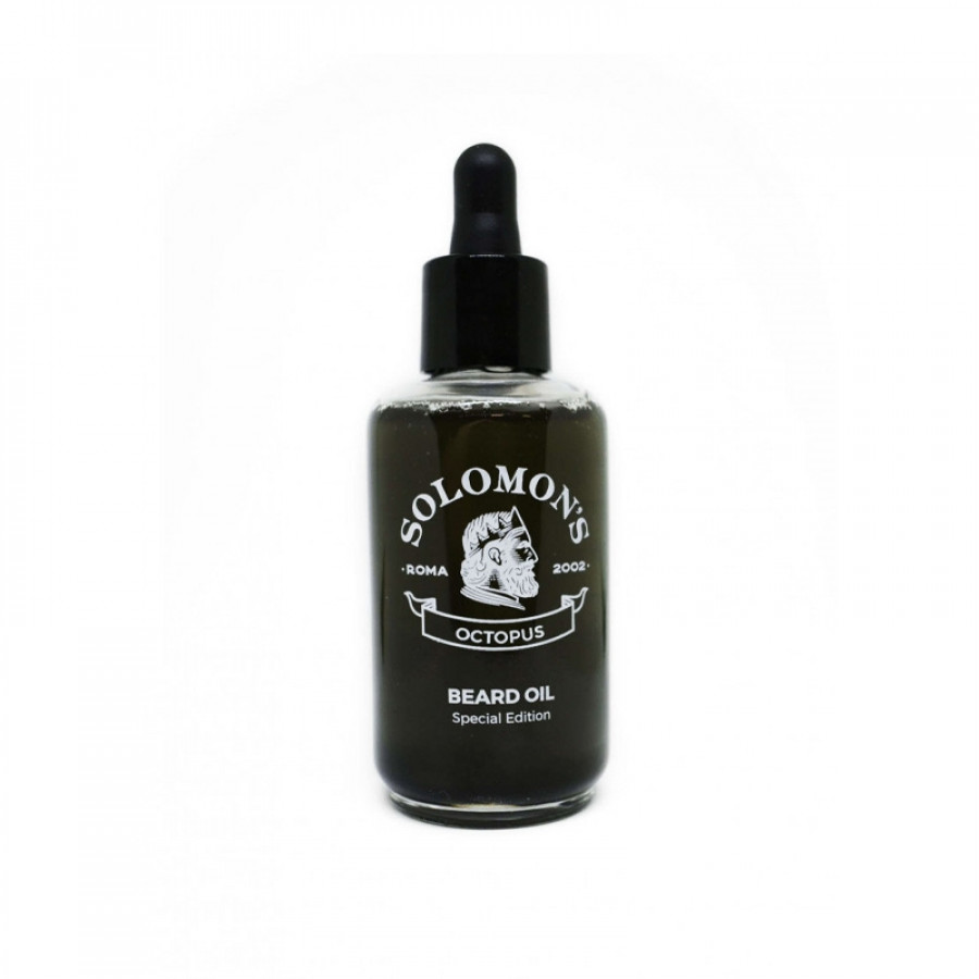 Solomon‘s Beard - Olio da Barba Octopus Black Oil 