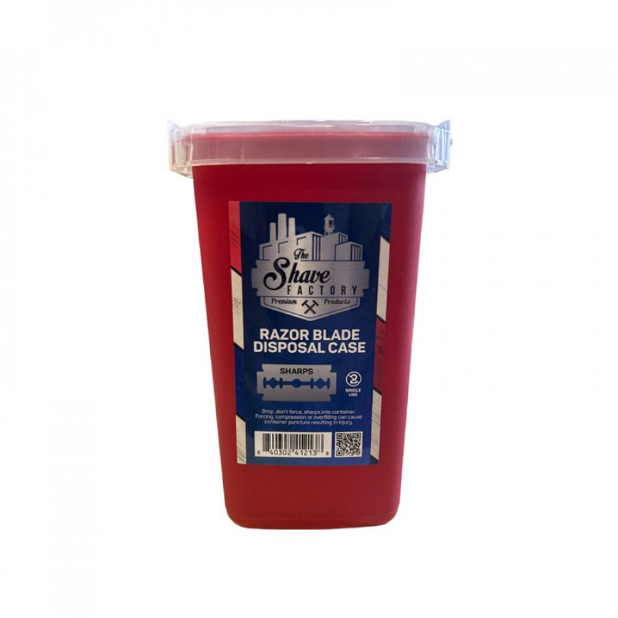 Contenitore Smaltimento Lamette da Barba Usate