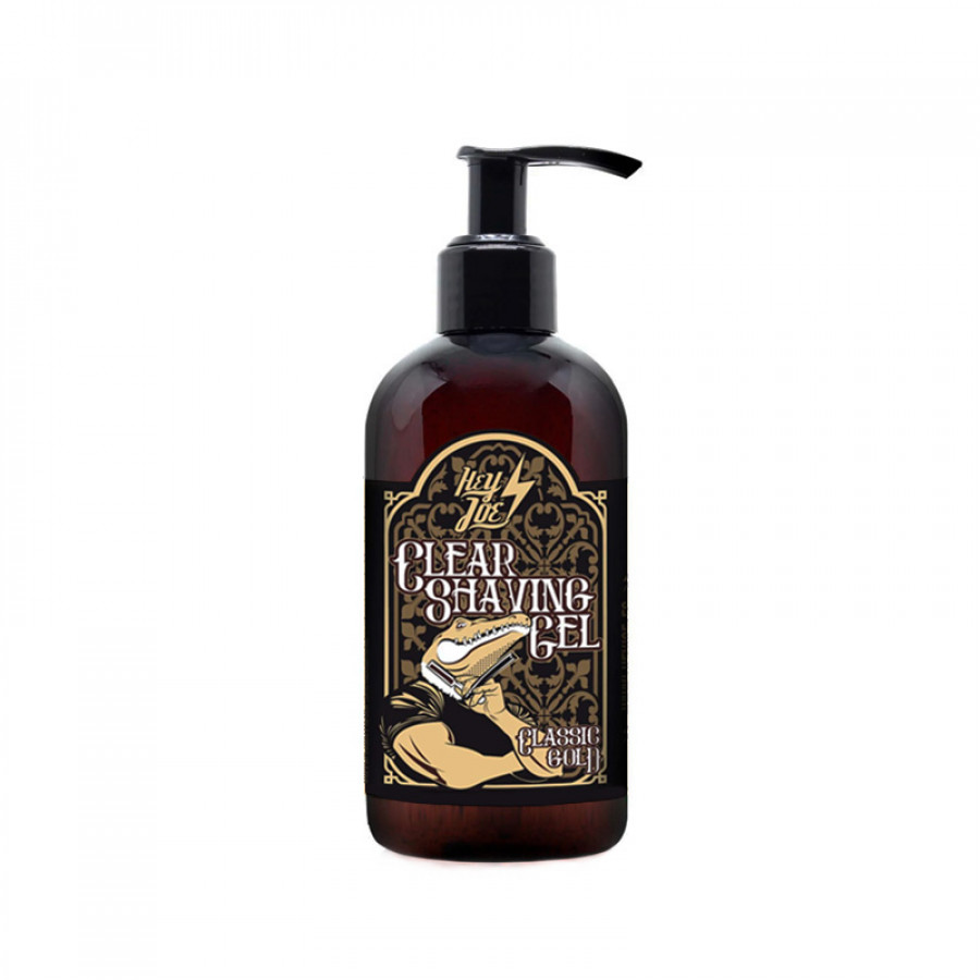 Hey Joe! - Gel Trasparente da Rasatura Classic Gold 250ml
