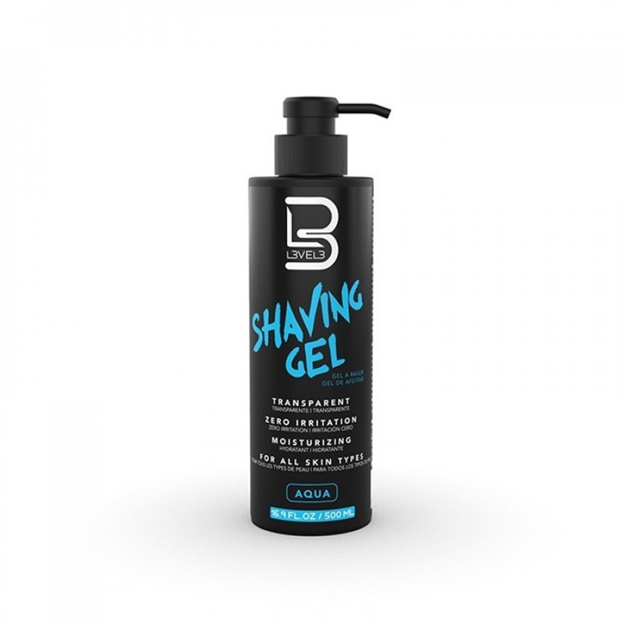 L3VEL3 - Shaving Gel Aqua 500ml