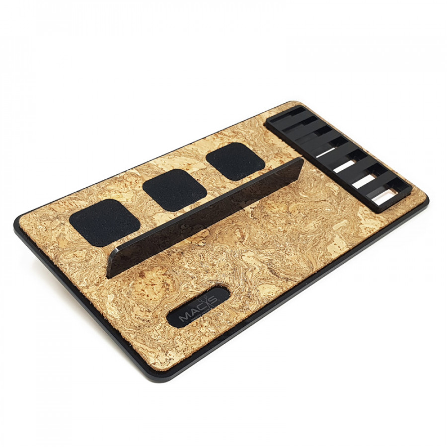 Macs - Barber Cork per 3 Tagliacapelli con Porta Rialzi