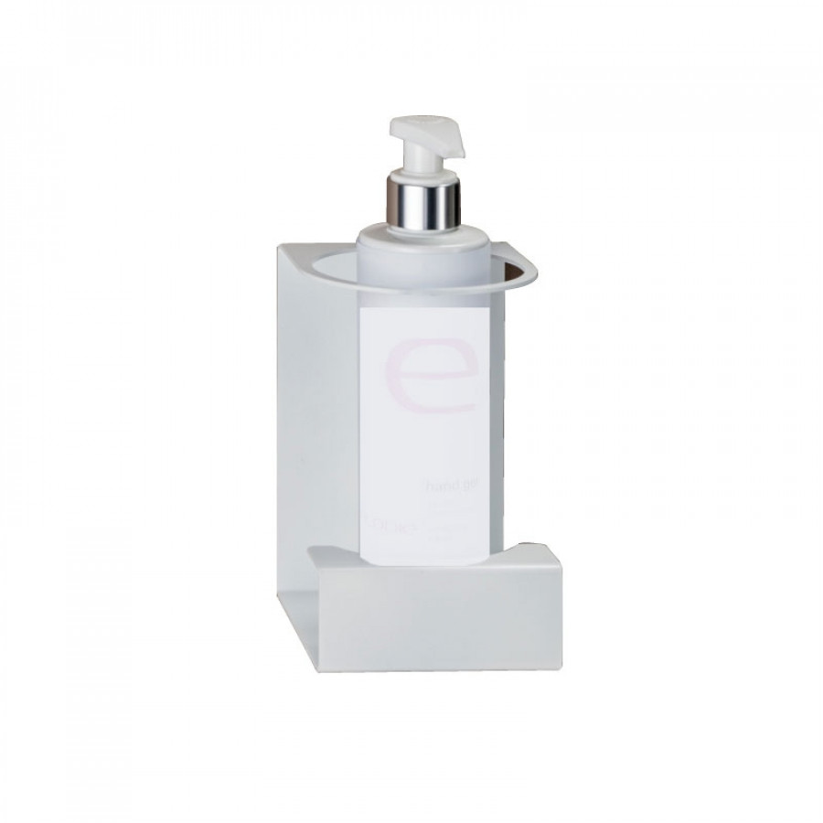 Supporto da Muro Porta Gel Igienizzante - Bianco - IVA 5%