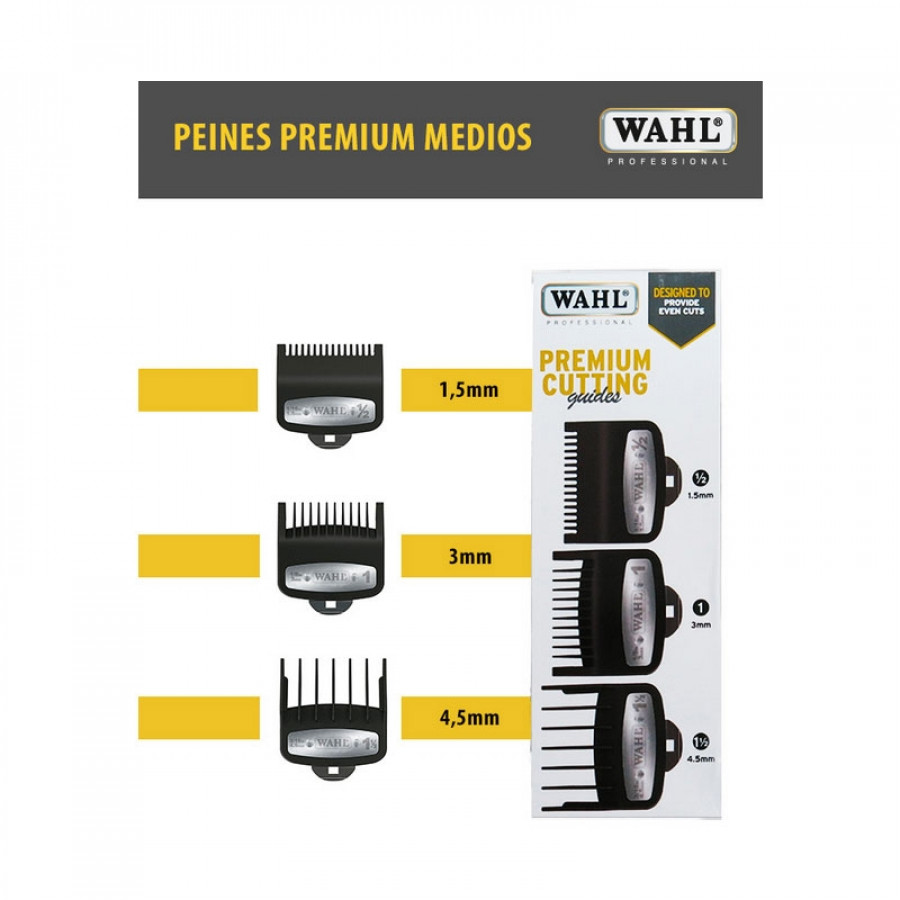 Wahl - Set 3 Rialzi Premium Cutting Guides