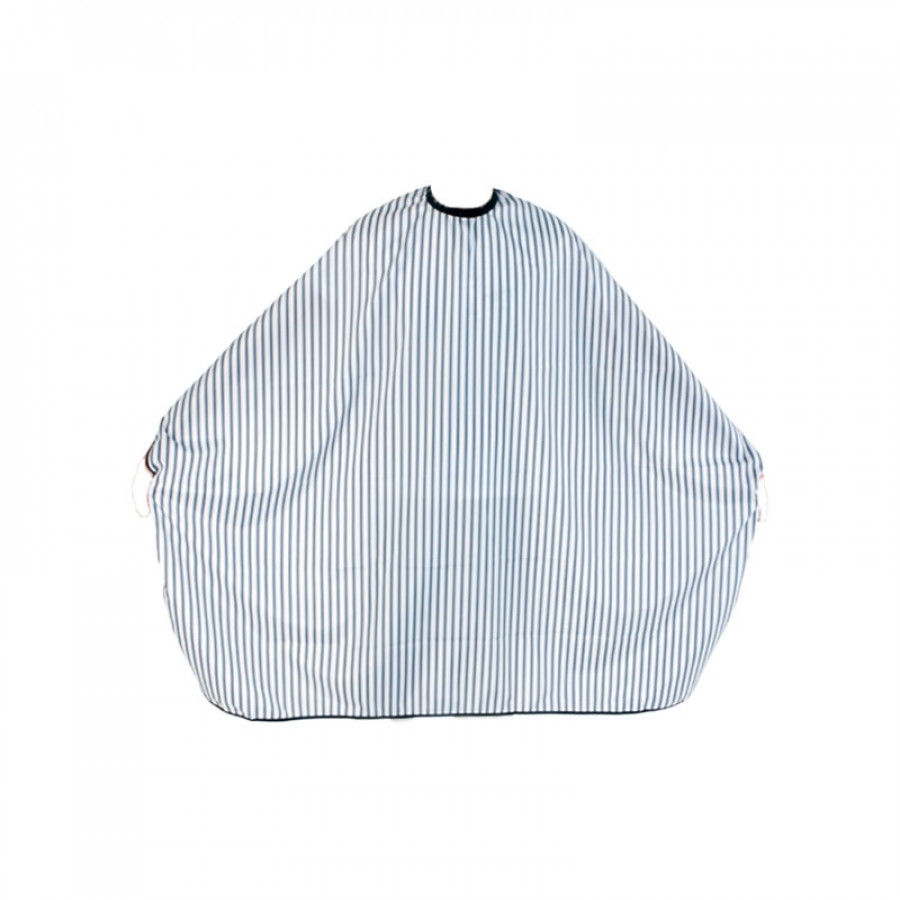 Barber Line - Cape Black & White Stripes Mantella da Taglio