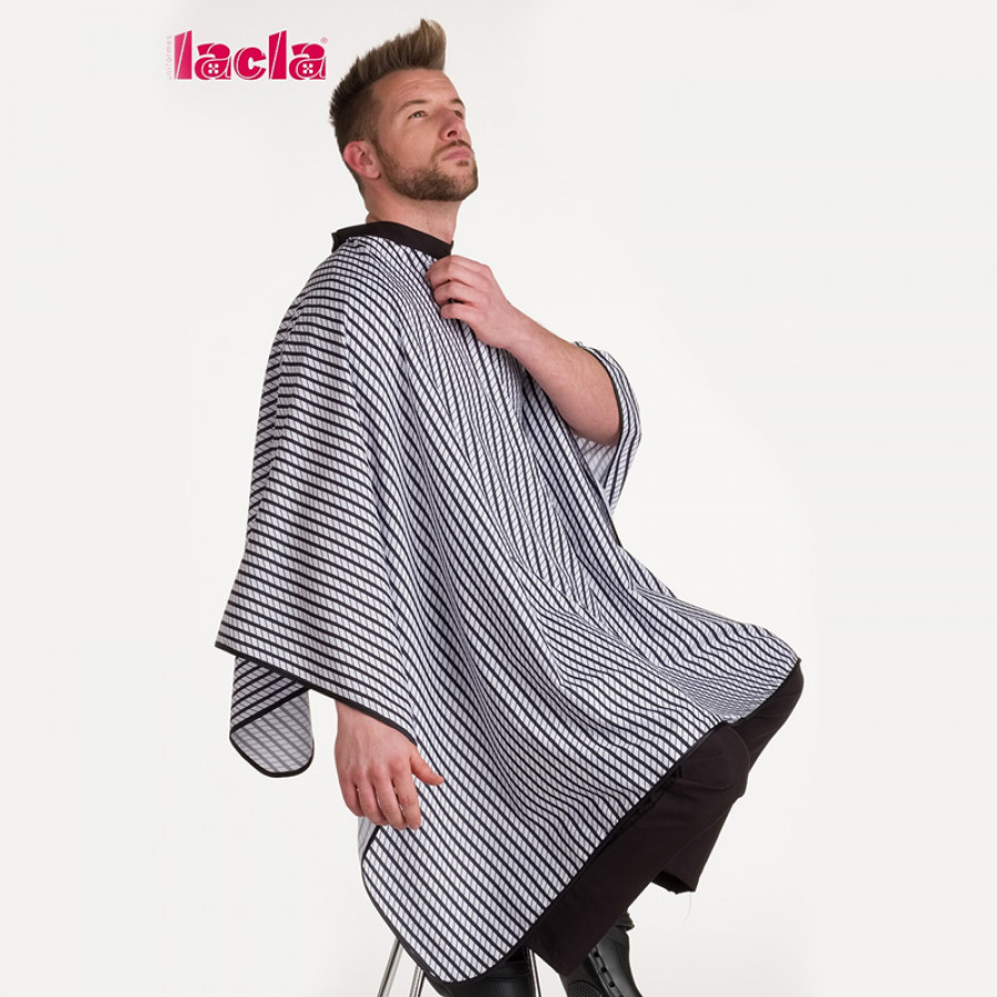 Lacla - Mantella da Taglio Black Stripes