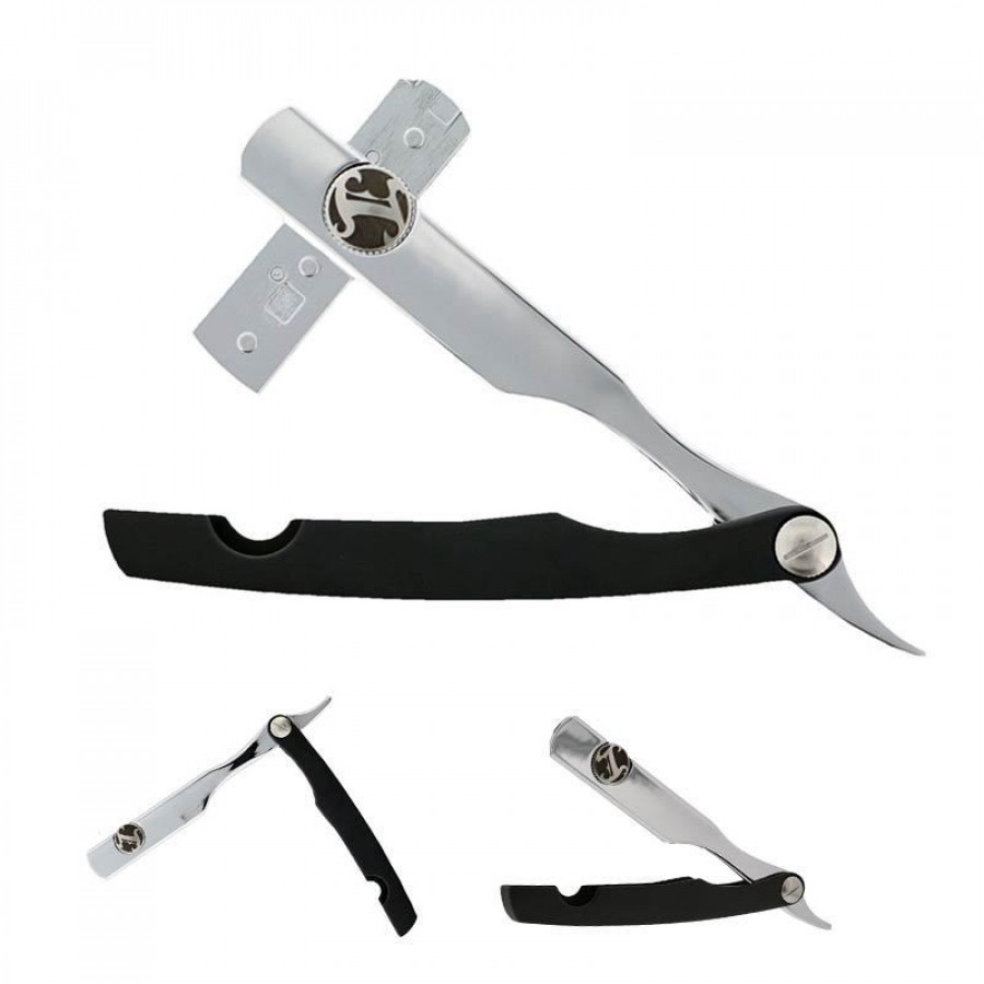 irving-barber-rasoio-cromato-da-barba-nero-opaco