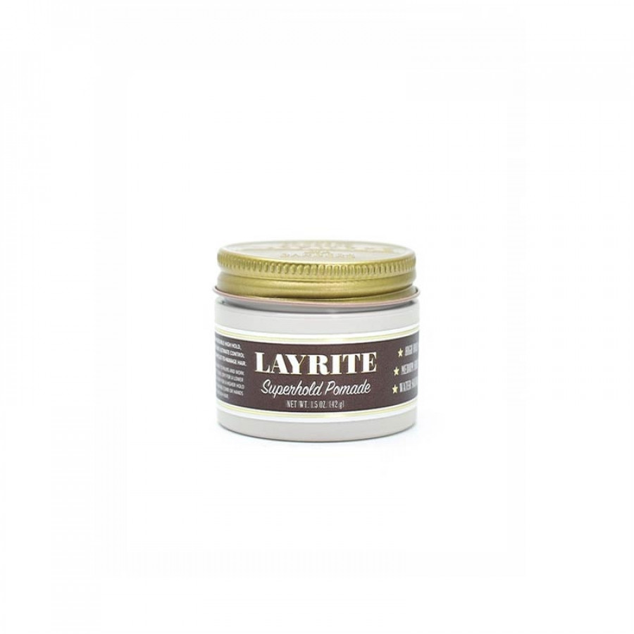Layrite - Super Hold Hair Pomade - MINI 42g