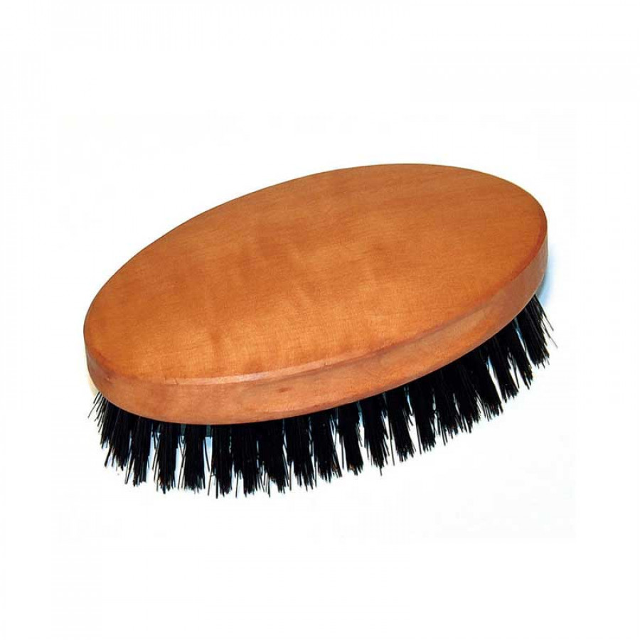 Spazzola Military Brush in legno di Pero - Setole Cinghiale 