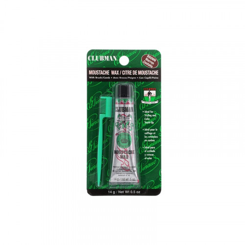 Clubman Pinaud - Moustache Wax Castano Scuro