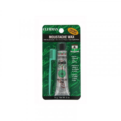 Clubman Pinaud - Moustache Wax Castano Chiaro 