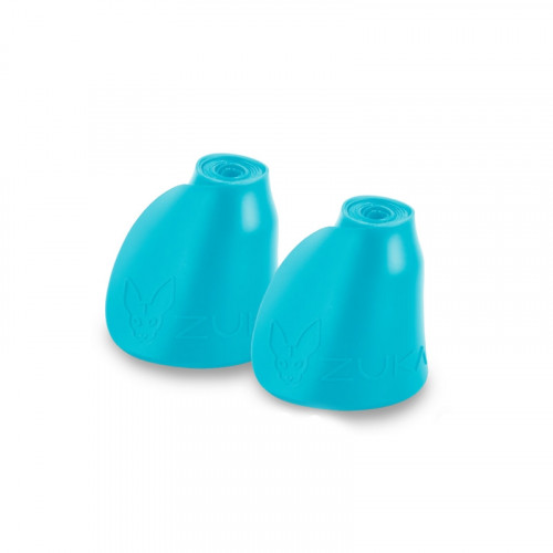 Zuka - Collare in Silicone per Mantelle Turquoise 2pz