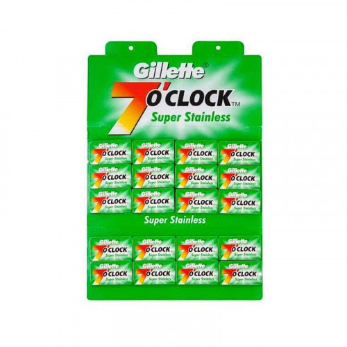 7702018275588-gilette-oclock-super-stainless-green-box-lame-da-barba-youbarber