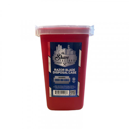 Contenitore Smaltimento Lamette da Barba Usate