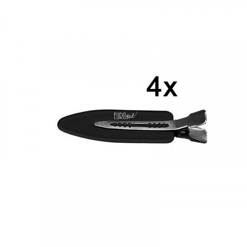 Pinzette Fermaciocche per Capelli Senza Piega 6cm 4pz