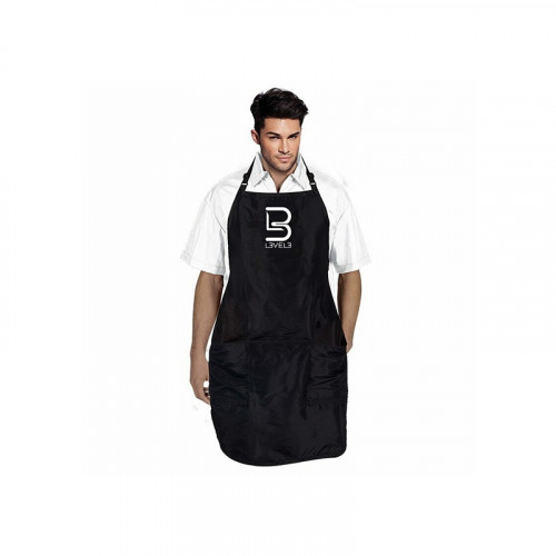 L3VEL3 - Grembiule Apron Black