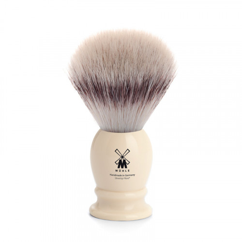 Muhle - Pennello da Barba in Fibra Sintetica Avorio