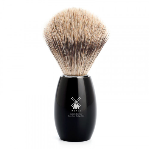 Muhle - Pennello da Barba in Tasso Manico Nero