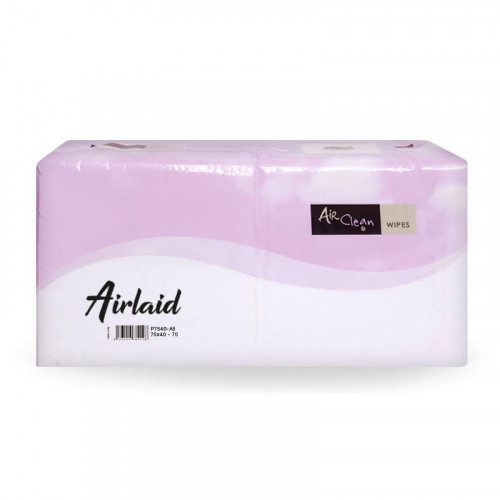 Air Clean - 70 Salviette Asciugamani Monouso Carta a Secco (75x40cm)