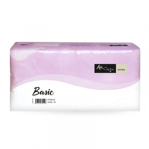 Air Clean - 70 Salviette Asciugamani Monouso Tnt Spunlace (75x40cm)