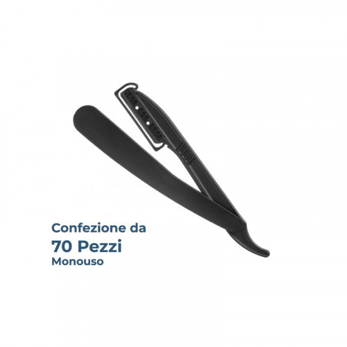 Rasoio Professionale da Barba Monouso 70pz