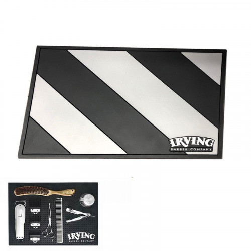 irving-tappetino-barber-mat-black-silver