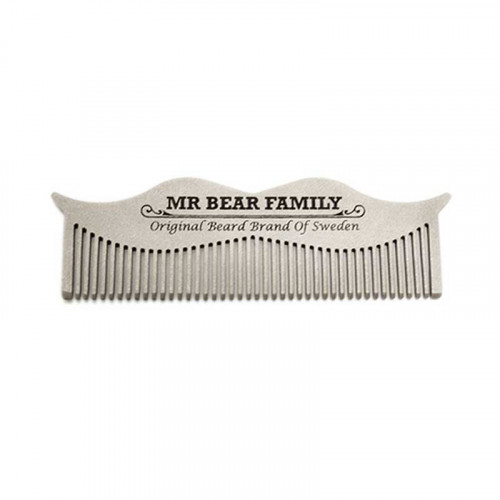Mr Bear Family - Pettine Baffi Acciaio INOX